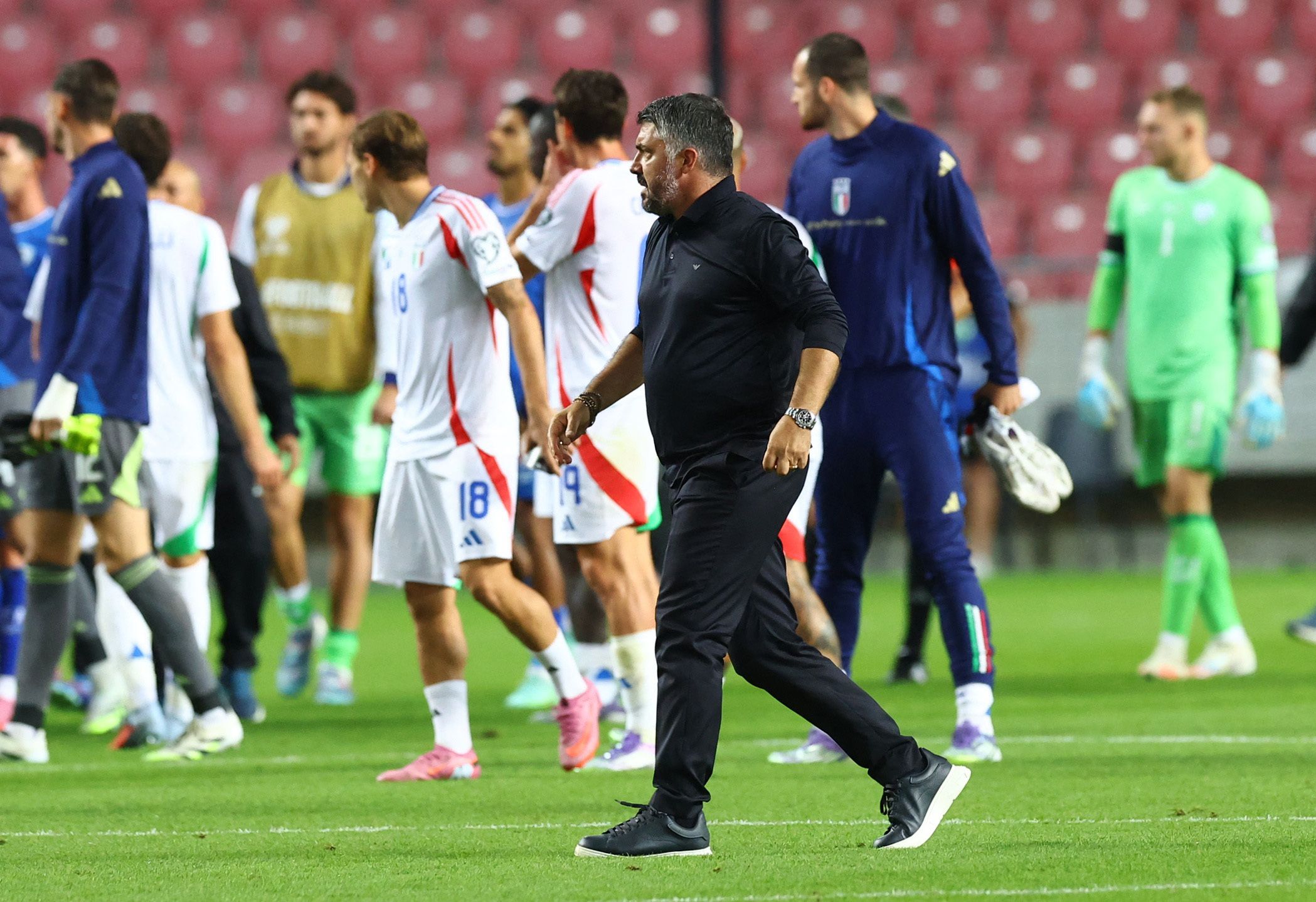 گتوسو درباره بازی ایتالیا-اسرائیل: باید بازی کنیم، در غیر این صورت ۰-۳ بازنده می‌شویم