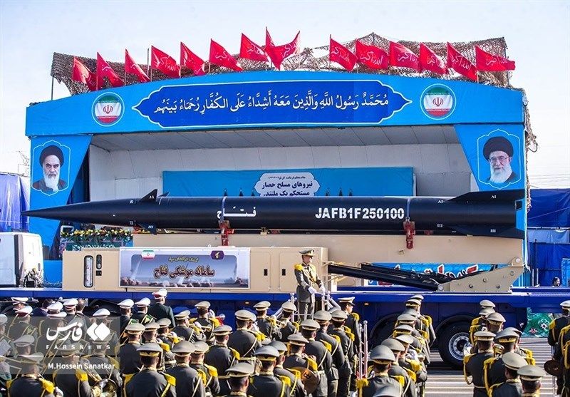 Iran's first hypersonic ballistic missile Fattah  (Undated)