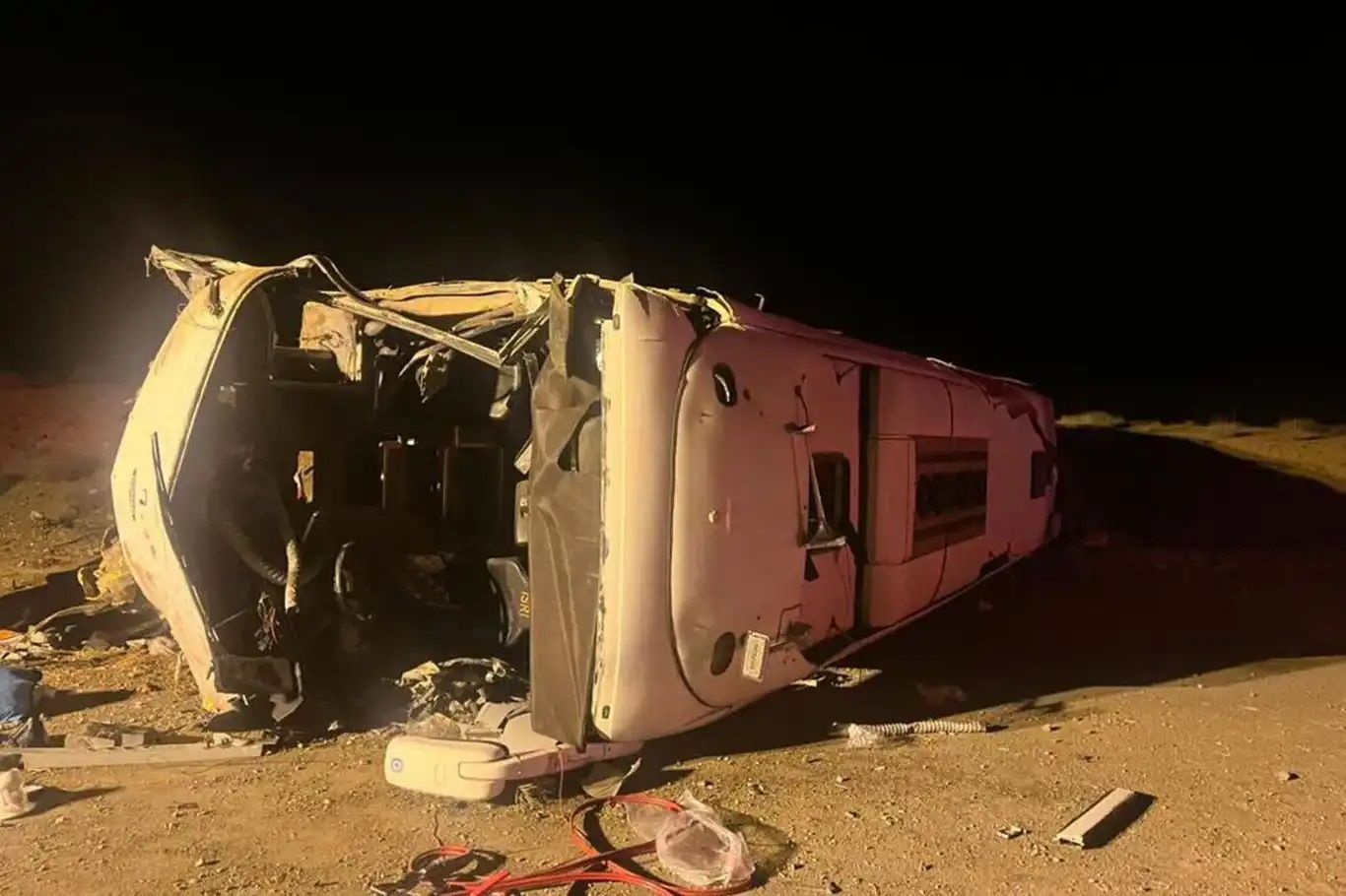 Bus crash in central Iran kills 13 