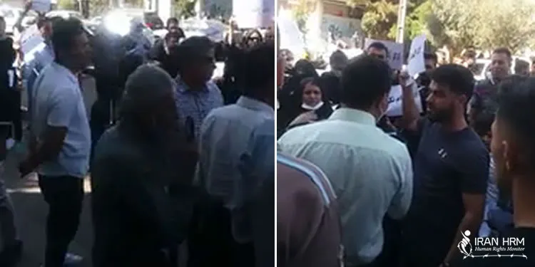 تجمع در کرج برای درخواست توقف اجرای احکام اعدام همزمان با اعدام هفت زندانی در میناب