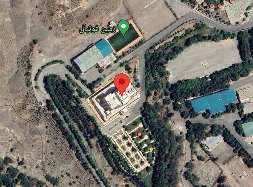 The building in Saadabad complex where Haniyeh was staying.