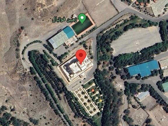 The building in Saadabad complex where Haniyeh was staying.