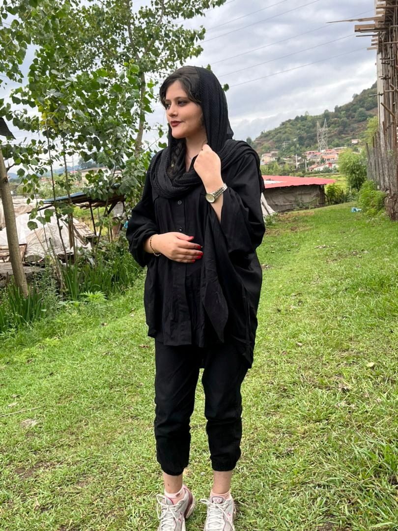 Mahsa Amini, a 22-year-old woman, who died in the custody of Iran's hijab police in 2022