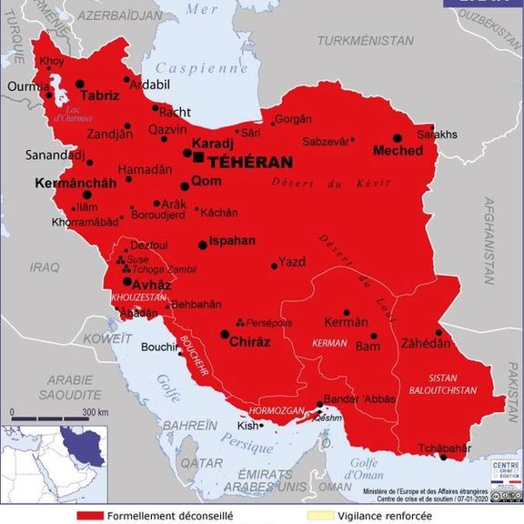 France Warns Citizens Against Traveling To Iran