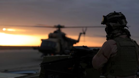 A member of Iraqi security forces is seen at Ain al-Asad airbase in the Anbar province, Iraq December 29, 2019.