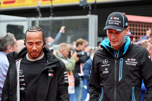 Formula One for the 2022 season; George Russell joined Mercedes and became a teammate of Lewis Hamilton