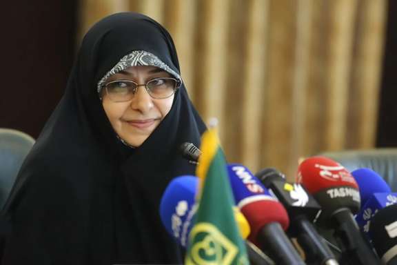 Ansieh Khazaki, one of Ebrahim Raisi's vice presidents whose son lives in Canada