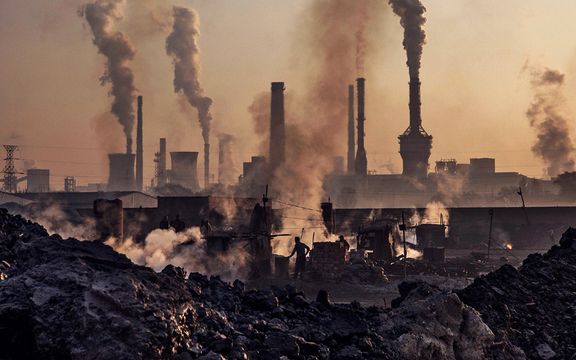 چین با تولید یک سوم گازهای گلخانهای، بزرگترین آلودهکننده هوای زمین در سال ۲۰۲۱ بود