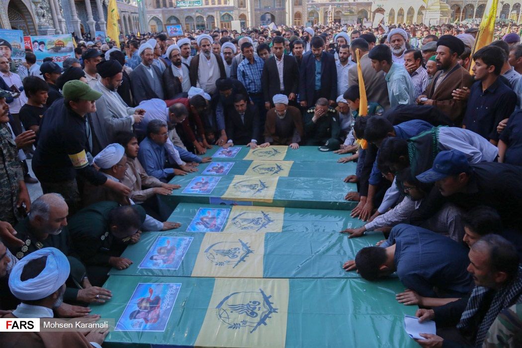 Eight Iranian Fighters Killed In Syria Returned Home For Burial