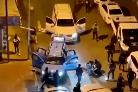 Screenshot showing arrest of alleged members of an Iranian kidnapping group in Turkey. September 24, 2021