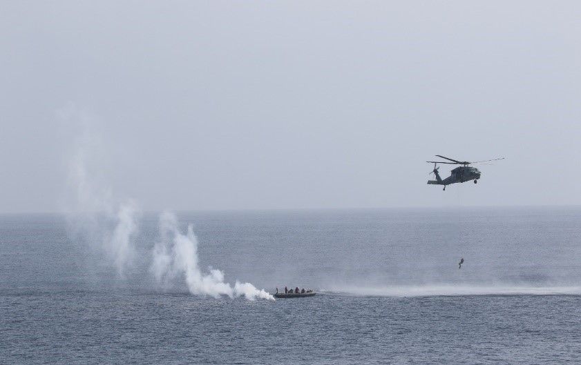 US Navy rescues two Iranian mariners in Middle East waters