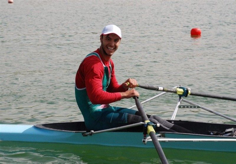 Iran rowing medalist Bahman Nasiri