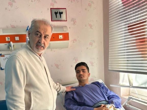 تراژدی تکمیل شد؛ هوادار پرسپولیس پس از پرتاب اشیاء در ورزشگاه آزادی نابینا شد