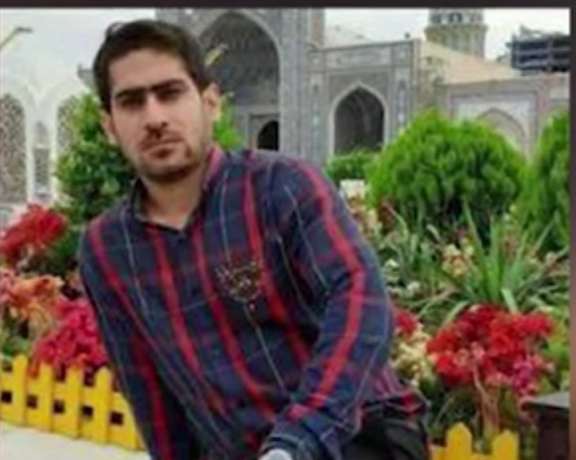 The photo circulating in social media attributed to Iranian scientist Kamran Mollapour