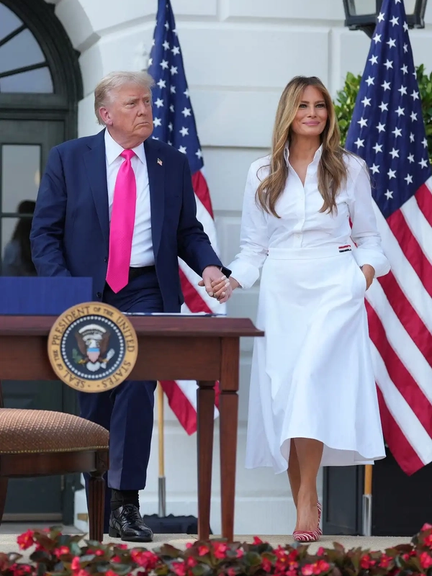 ملانیا ترامپ در نامهای به پوتین: زمان آن رسیده است از معصومیت کودکان محافظت کنیم