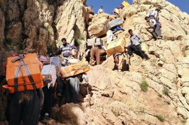 ۴۴ کولبر در سال گذشته کشته و ۴۰۰ کولبر زخمی شدند