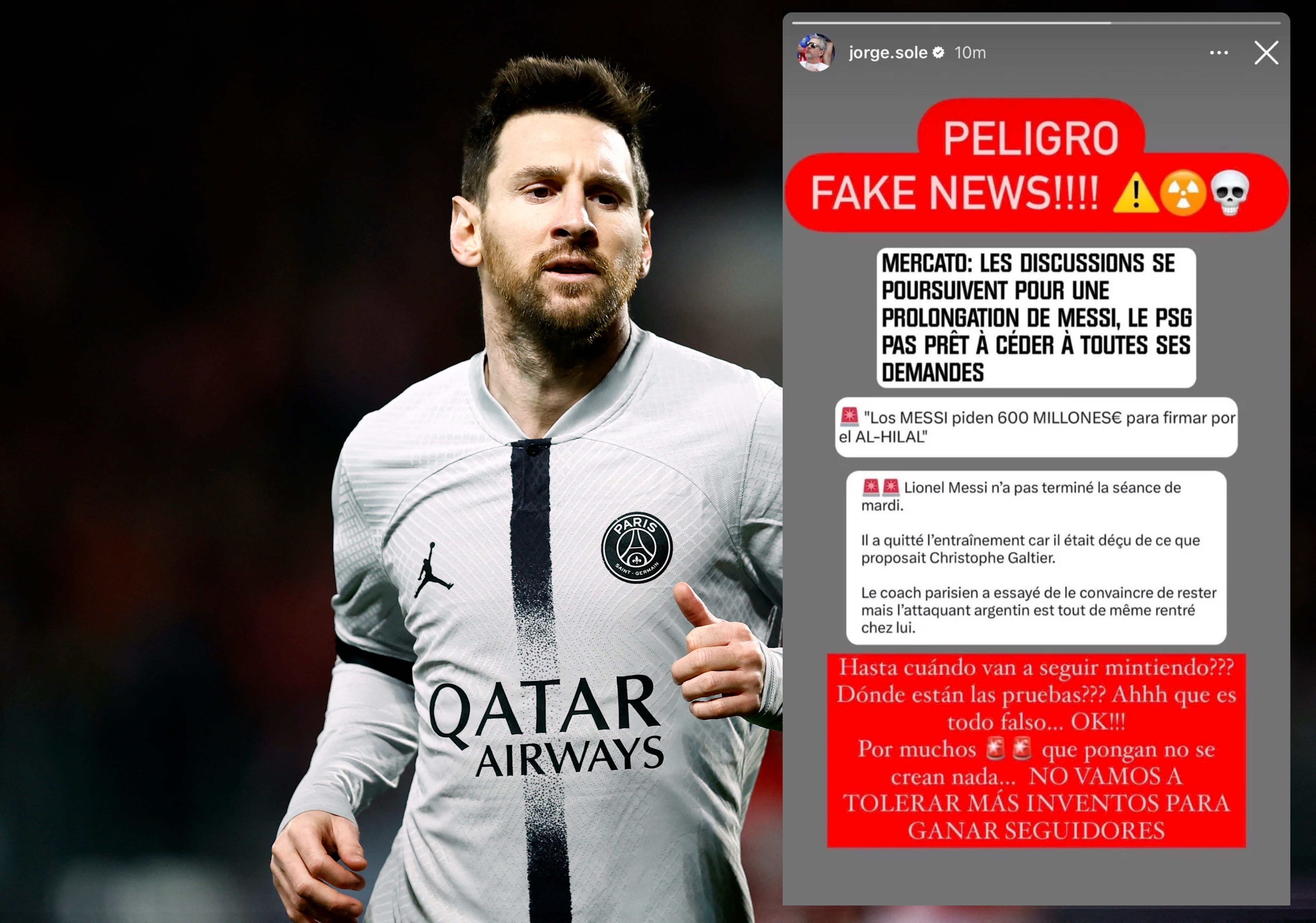 تکذیبیه تند پدر لیونل مسی؛ با الهلال توافقی نکرده که بخواهد ۶۰۰ میلیون دلار بگیرد