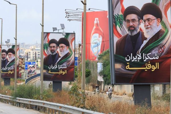 Khamenei posters expose struggle over who owns Lebanon’s ceasefire
