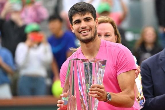 بدون واگذاری حتی یک ست؛ کارلوس آلکاراس با شکست دنیل مدودف، قهرمان مسترز ایندین ولز شد