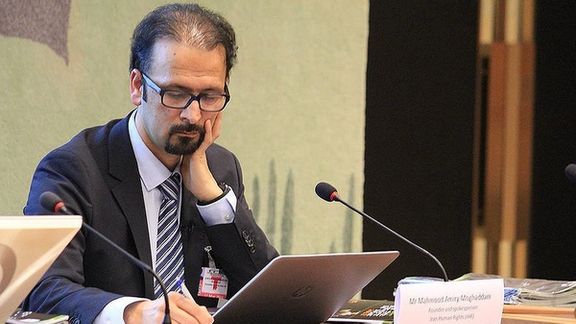 Mahmood Amiry-Moghaddam, the director of the Norway-based Iran Human Rights