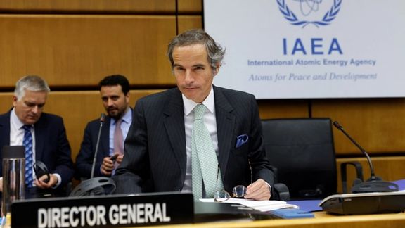 IAEA chief Rafael Grossi in the June 6 meeting