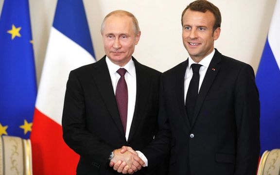 روسای جمهور فرانسه و روسیه برای دومین بار در روز یکشنبه درباره بحران اوکراین گفتوگو کردند