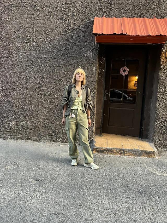 An undated photo of Nazila Maroufian, appearing without hijab.