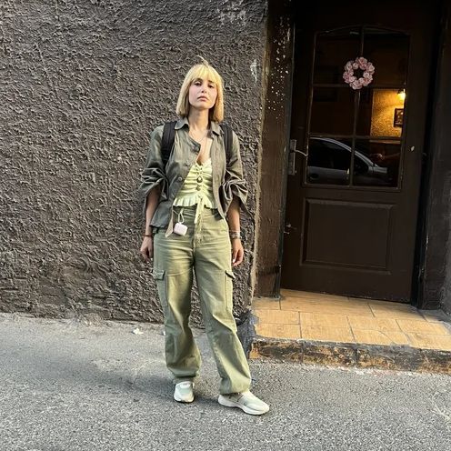 An undated photo of Nazila Maroufian, appearing without hijab.