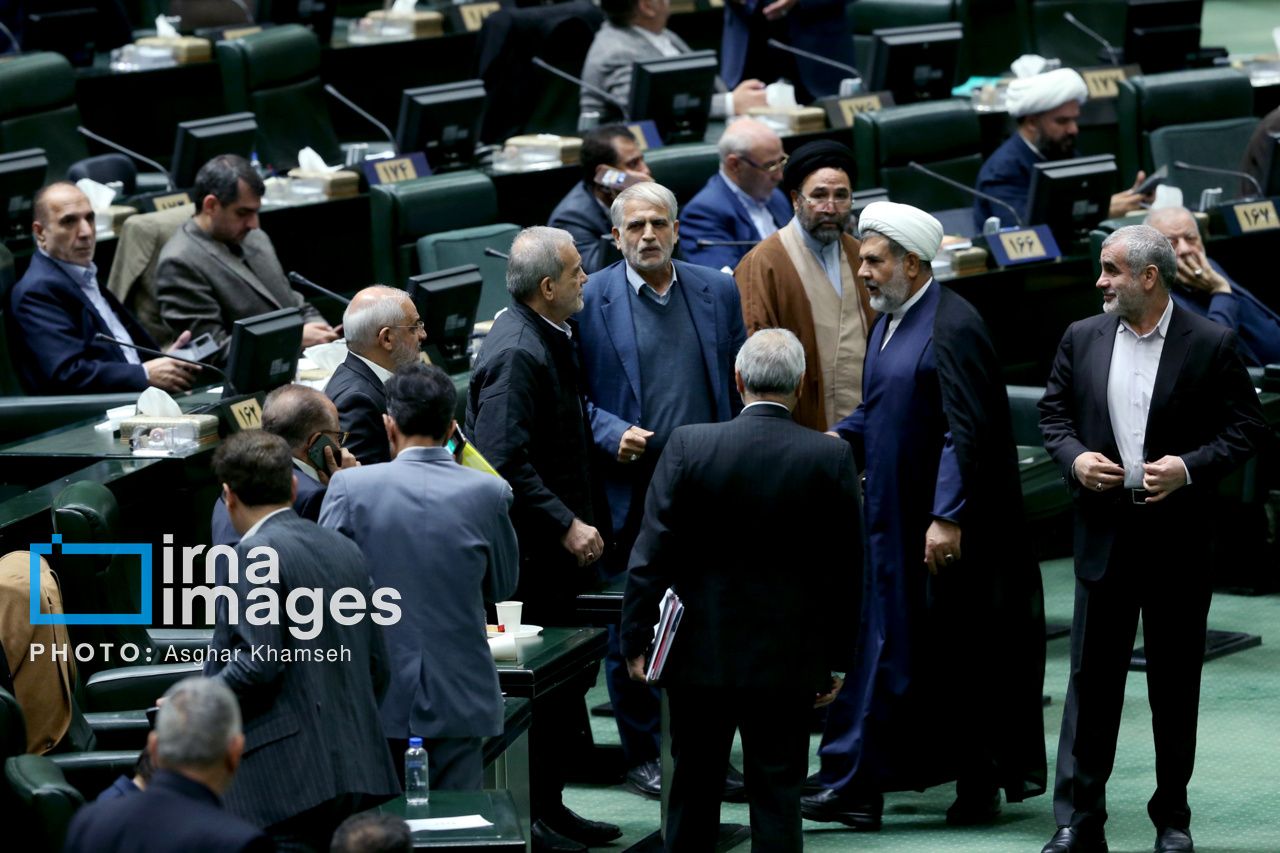 A session of the Iranian parliament on February 18, 2024