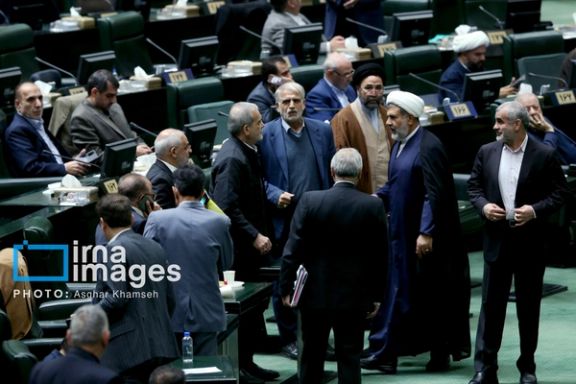 A session of the Iranian parliament on February 18, 2024