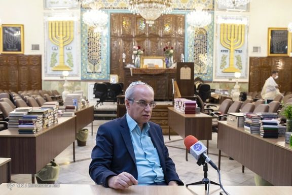 Homayoun Sameyah, the Chair of the Tehran Jewish Association