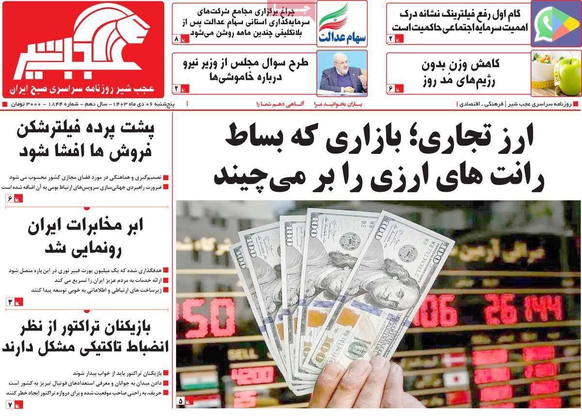 استمرار "تقييد" الإنترنت.. وخدمات بشار الأسد وأبيه لطهران.. وفوضى أسعار الصرف