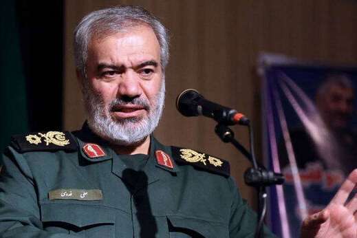 Deputy commander of the Iran's Revolutionary Guard Ali Fadavi
