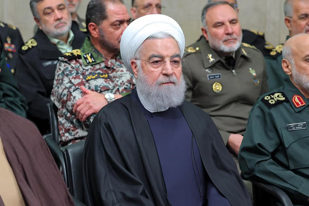 Iran's former President Hassan Rouhani 