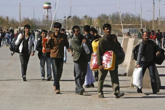 Afghan immigrants in Iran