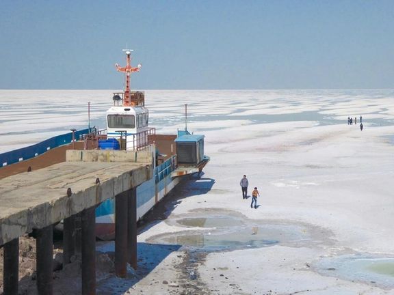 A view from Lake Urmia (Orumiyeh)