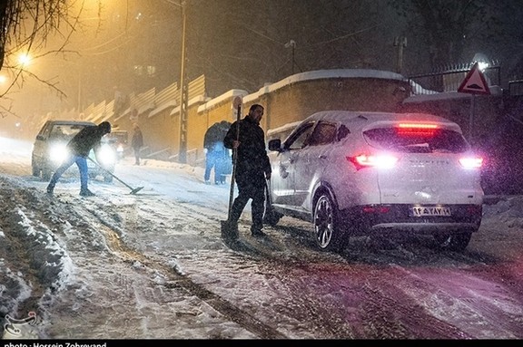 Heavy snow in Tehran (February 2024)