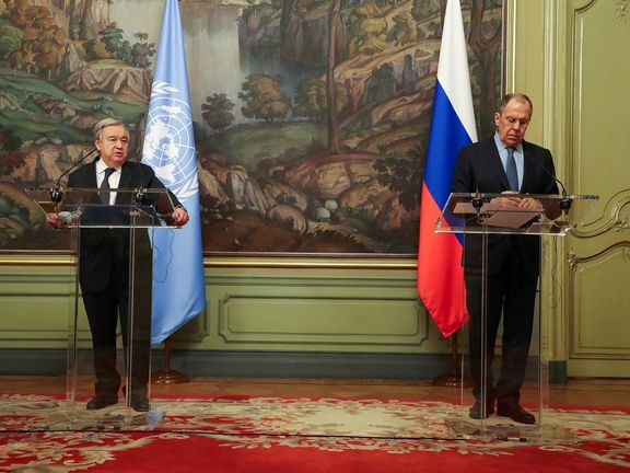 گوترش در مسکو خواستار توقف فوری جنگ در اوکراین شد