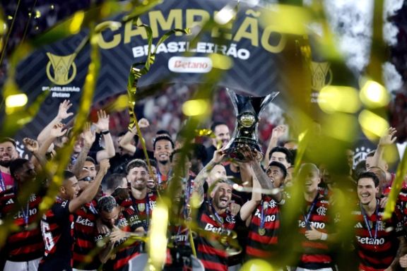 فلامینگو پس از ۵ سال قهرمان سریآ برزیل شد