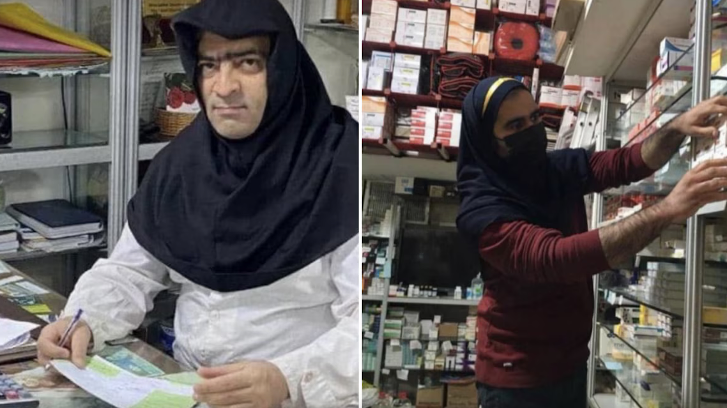 در جریان جنبش مهسا، بسیاری از شهروندان در اقدام‌هایی نمادین، ابزورد بودن محدودیت‌های پوششی حاکمیت را به سخره می‌گرفتند