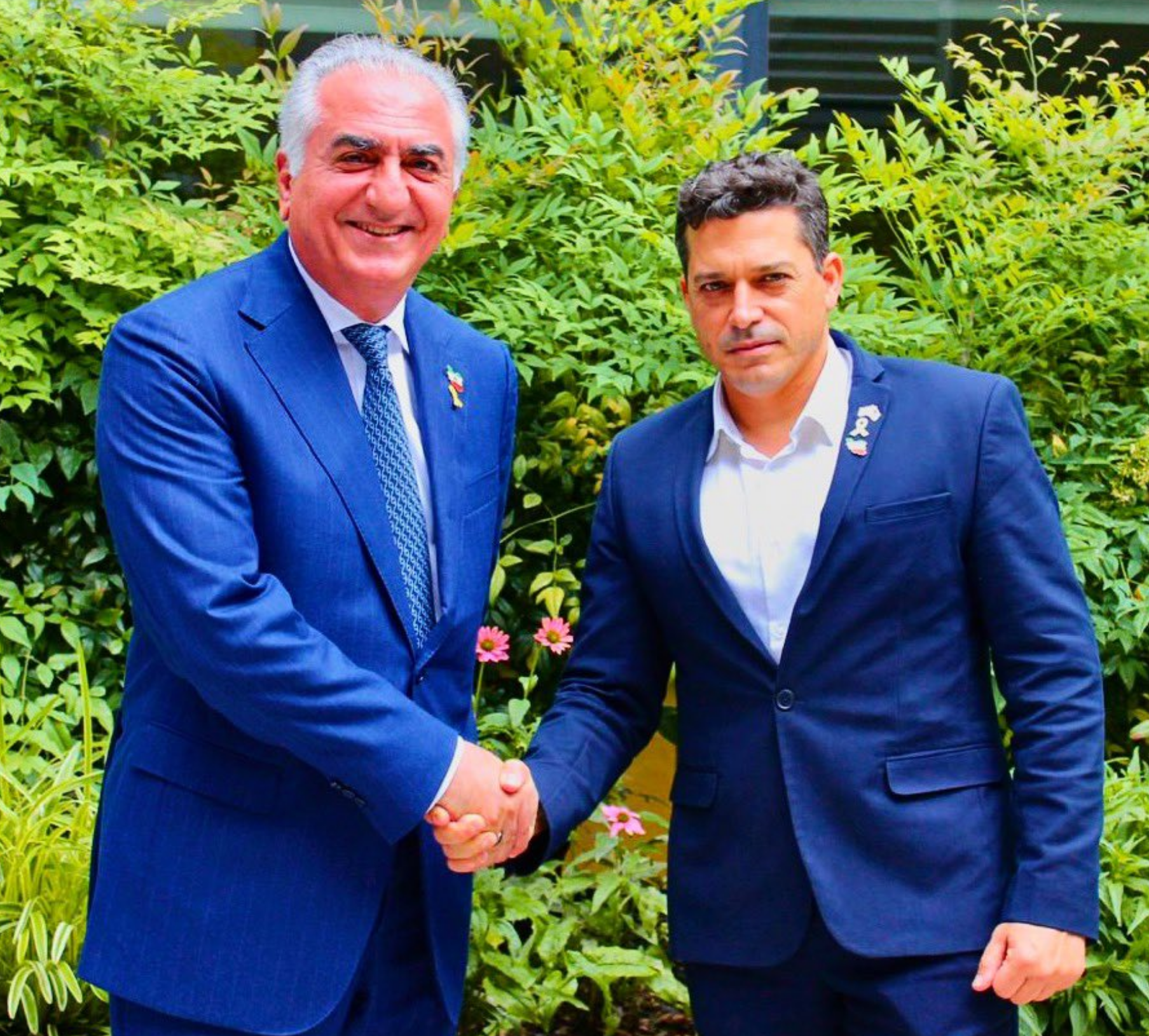 Iran's Exiled Prince and Israeli Minister Discuss Diaspora Solidarity