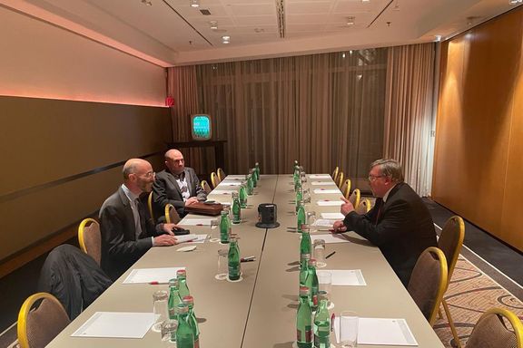 Robert Malley meeting with Russian ambassador to IAEA Mikhail Ulyanov in Vienna in December 2021