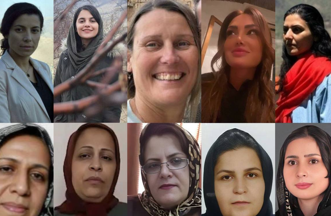۱۰ زندانی سیاسی زن به‌دلیل اعتراض به موج اعدام‌ها از حق تماس و ملاقات محروم‌اند