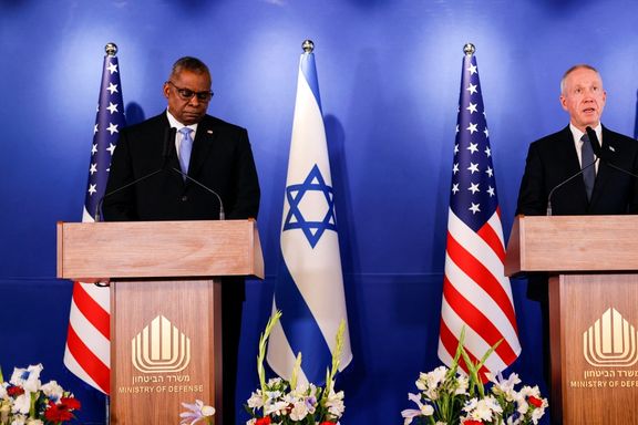 وزیر دفاع آمریکا بر حمایت قاطع از اسرائیل در برابر تهدیدهای ایران تاکید کرد