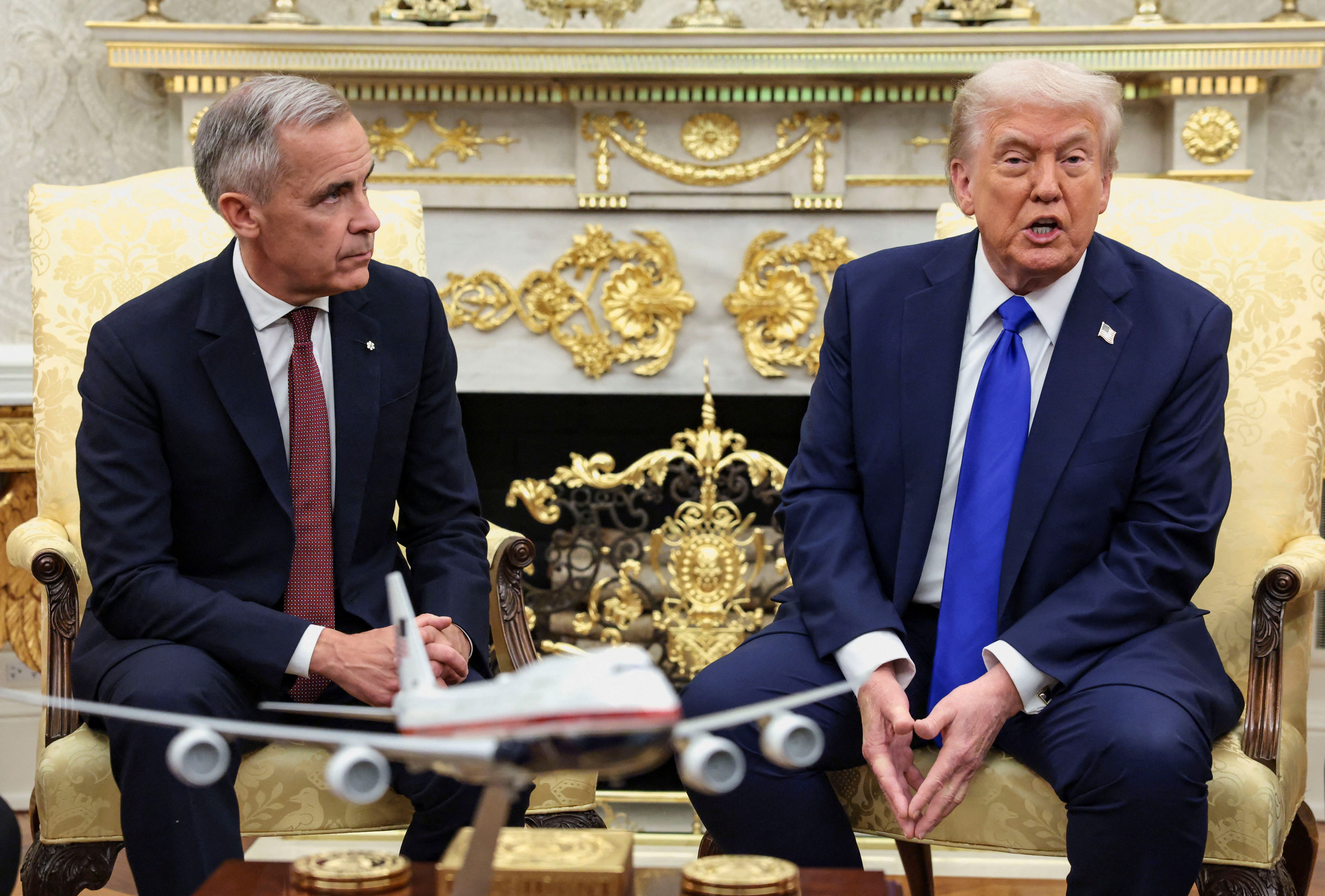 دومین دیدار مارک کارنی و دونالد ترامپ؛ لبخند‌های دیپلماتیک، دست‌های خالی