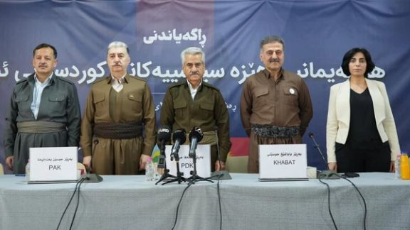Five Kurdish Iranian opposition groups formed a coalition against the regime in Iran, Feb 22, 2026.