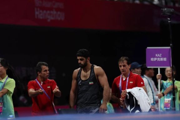 بازیهای آسیایی هانگژو؛ اولین طلای کشتی بر گردن محمدهادی ساروی