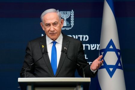 Israeli Prime Minister Benjamin Netanyahu speaks during a news conference in Jerusalem, September. 2, 2024.