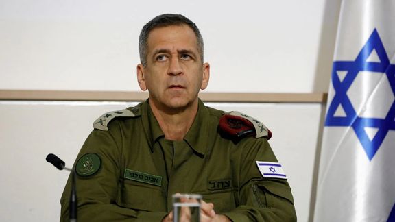 Israel's outgoing chief of staff Lieutenant General Aviv Kochavi