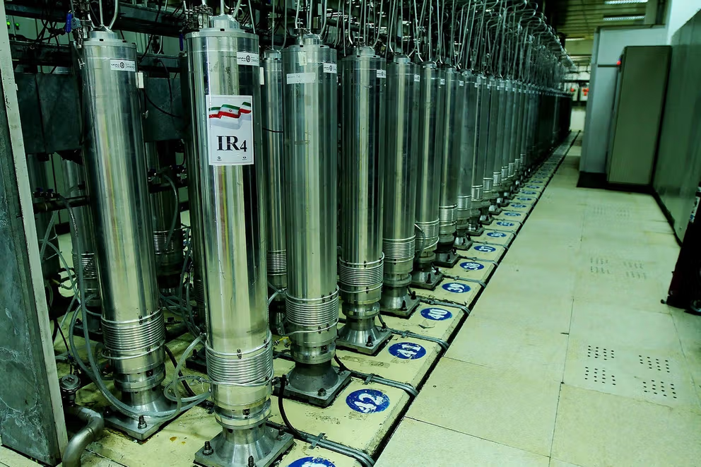 File photo of some of Iran’s centrifuges in Natanz nuclear site
